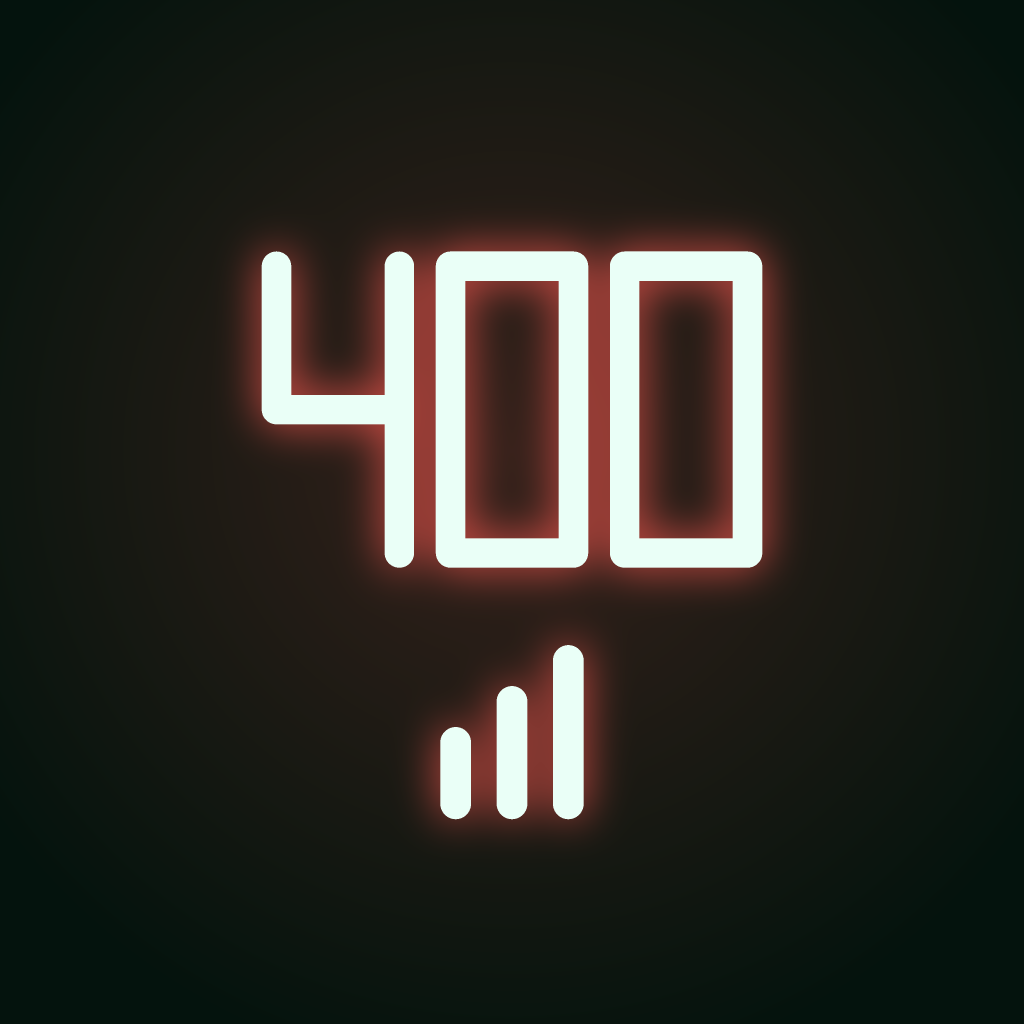 Game Center art for the 400V Score leaderboard.