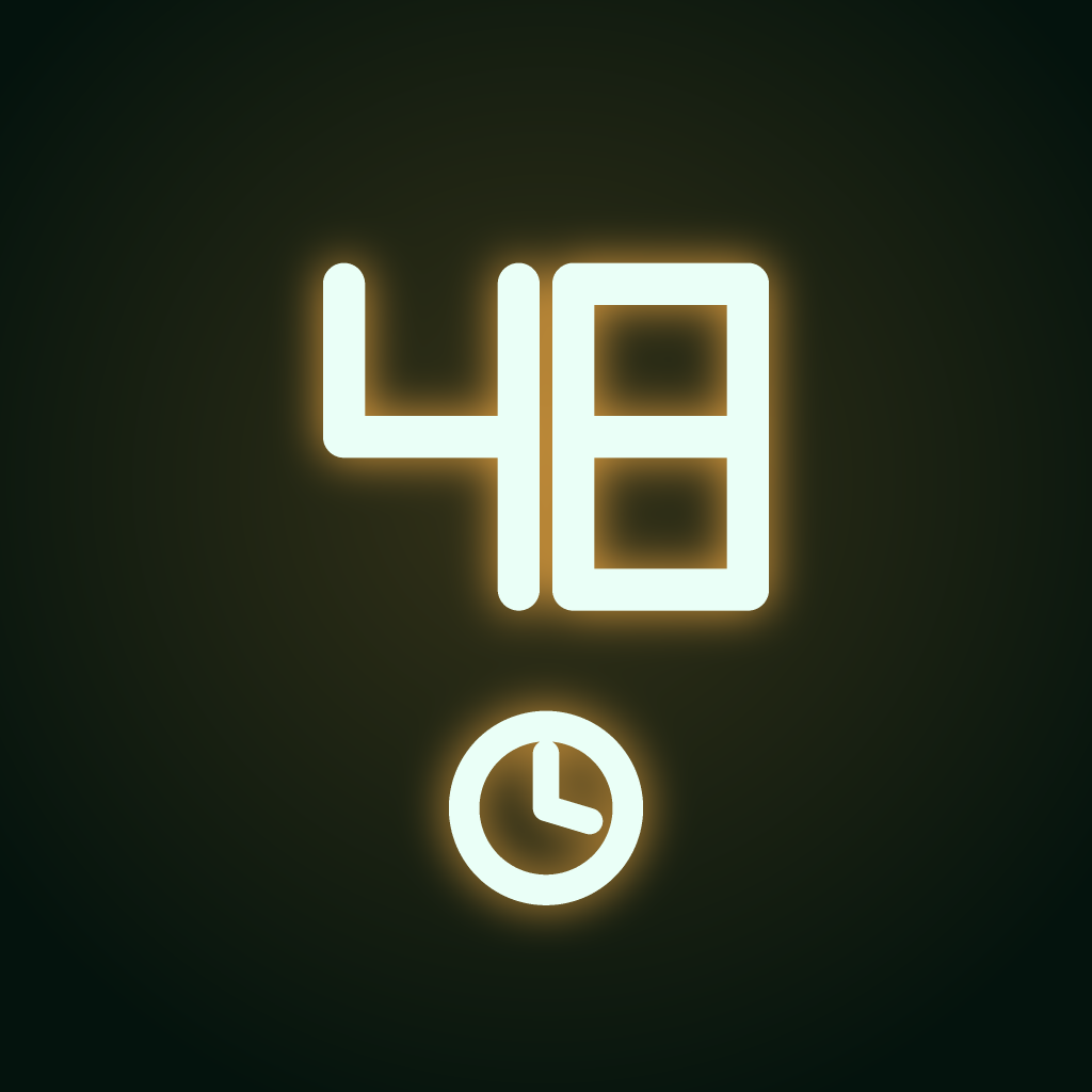 Game Center art for the 48V Weeks Survived leaderboard.